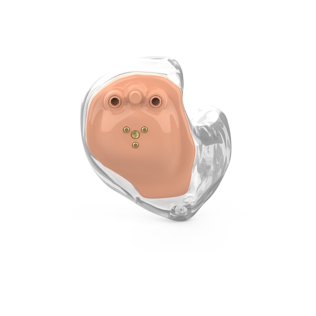 Starkey Omega AI ITE-R, coloris rose — AUDIHŌME, Genève et Vaud